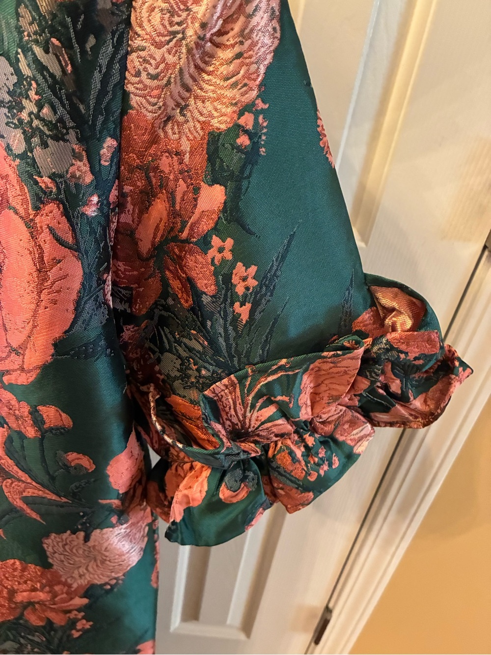 Abbey Glass Bronwyn Forrest Pansy Blossom Dress Small. - Picture 13 of 14